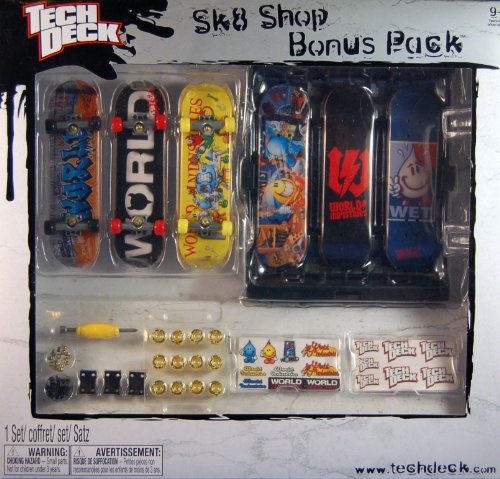 Tech Deck Sk8 Shop Bonus Pack : World Industries 20036008 | Amazon